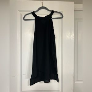 Black tank top